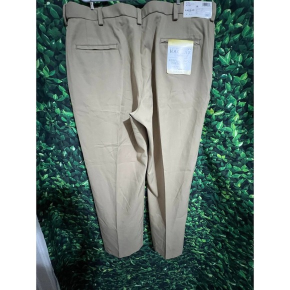 NWT Haggar Performance Dress Pants - Khaki 40in x 30in - Picture 2 of 5